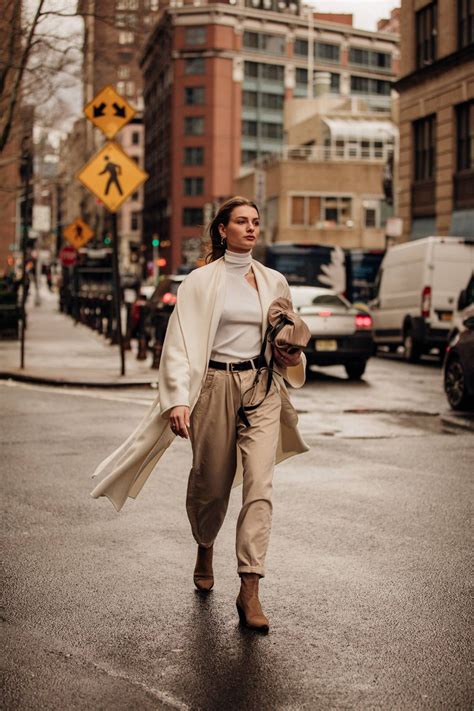 New York Fashion Trends Autumn Street Style Fashion Week Fall