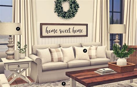 Cottage Furniture Sims 4 Cc