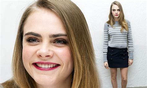 Cara Delevingne Smiles Her Way Through The Press Conference For Paper