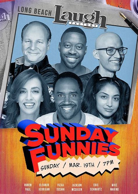 sunday funnies tickets at laugh factory long beach in long beach by laugh factory long beach tixr