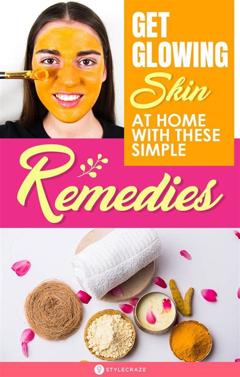 How To Get Glowing Skin 22 Natural Remedies And Tips In 2020 Remedies