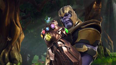 Fortnite Battle Royale Thanos Infinity Gauntlet 4k 11752