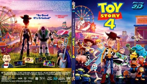 Toy Story 4 3d 2019 R1 Custom Blu Ray Cover And Label Dvdcovercom