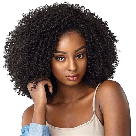 Sensationnel Instant Weave Curls Kinks And Co Synthetic Half Wig Coily 3c