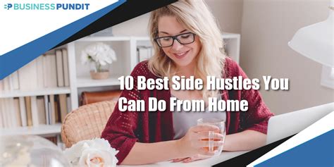 10 best side hustles you can do from home
