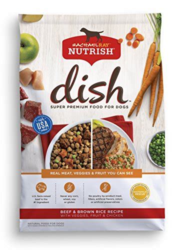 Rachael Ray Nutrish Dish Premium Natural Dry Dog Food Beef And Brown