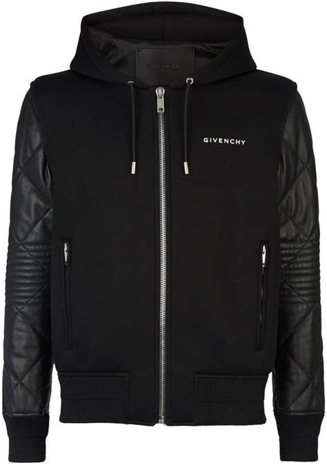 Givenchy Neoprene Leather Jacket | Givenchy jacket, Leather jacket, Jackets
