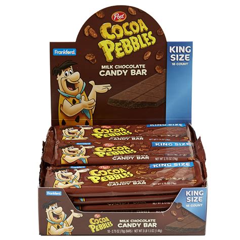 Cocoa Pebbles™ Candy Bar 18 Count Frankford Candy