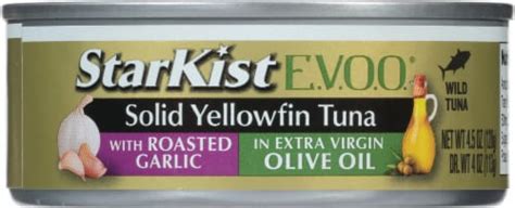 Starkist Evoo Solid Yellowfin Tuna With Roasted Garlic And Extra