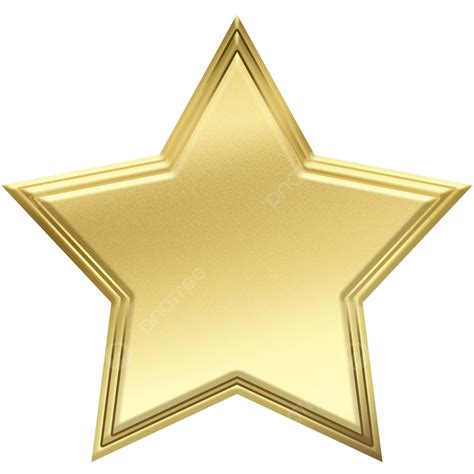 Gold Decorative Elements White Transparent Gold Powder Decorative Star