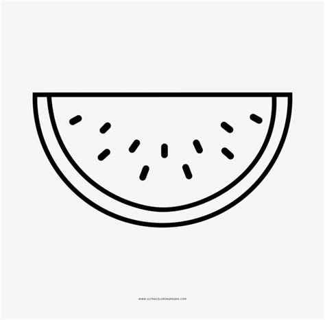 Watermelon Cartoon Coloring