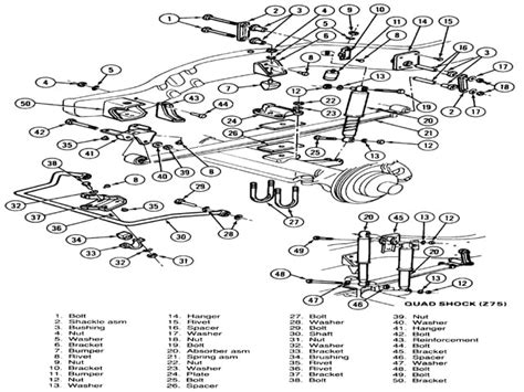 Diagram Of Ford Truck Suspension