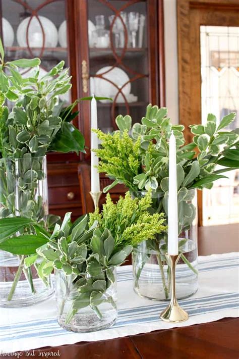 How To Make A Gorgeous Grocery Store Greenery Centerpiece Average But