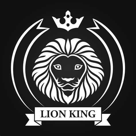 Lion King Icon And Logo Vector Illustration 11802870 Vector Art At