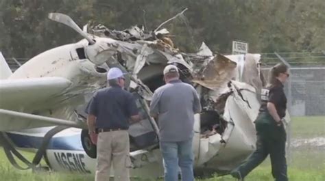 Plane Crash Into Florida Home Pilot Killed Teen Girl Pinned To Wall