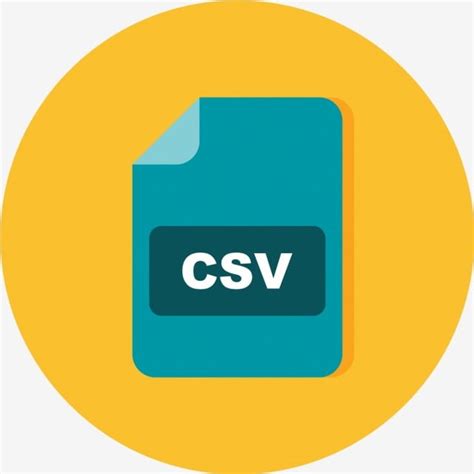 Csv Vector Hd Png Images Vector Csv Icon Csv Icons Csv Document Png