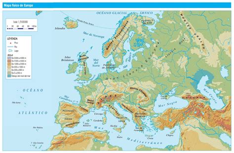GeografÍa Europa Mares Y Estrechos