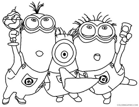 Captain America Minion Coloring Pages Coloring And Drawing