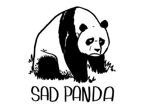Sad Panda By Ericandrobbie On Deviantart