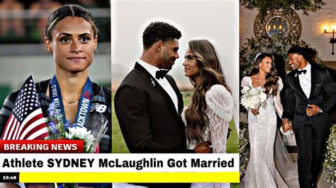 Olympian Athlete Sydney Mclaughlin Got Married 2022 Epic Celebration Youtube