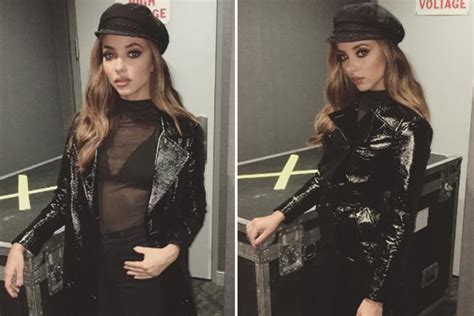 Little Mixs Jade Thirlwall Flashes Her Bra In See Through Top In Sultry Selfie As They Tour