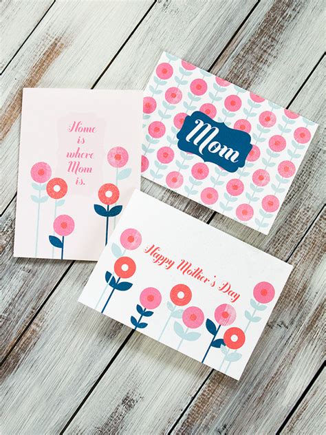 Mother's day cards to print. Printable Mother's Day Cards - Sarah Hearts