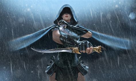 Fantasy Women Warrior Hd Wallpaper By Lun Jie