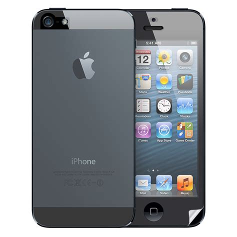 Clear Screen Protector Pack For Apple Iphone 5s Front And Back
