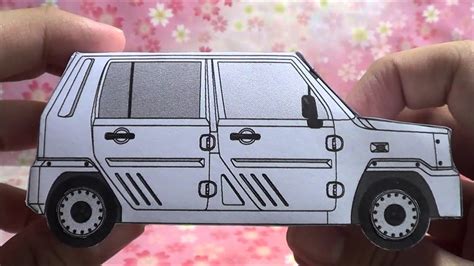 Papercraft Daihatsu Naked Youtube