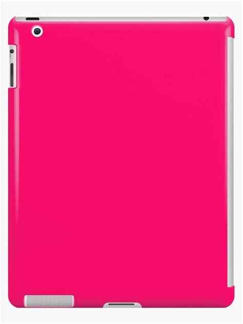 Super Bright Fluorescent Pink Neon Ipad Case And Skin By Podartist