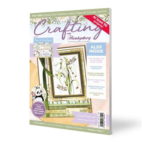 Crafting With Hunkydory Project Magazine Issue Hunkydory Crafts