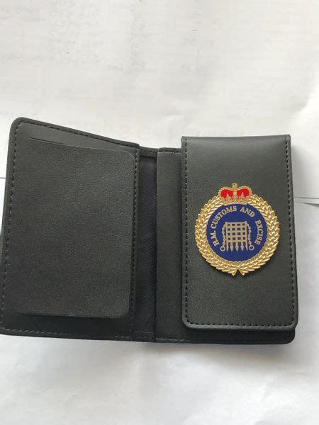 Collectible Hm Customs And Excise Badged Wallet Enforcement