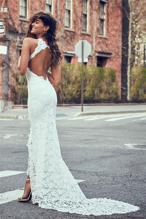 Buy 2017 New Design Cheap Lace Beach Wedding Dress