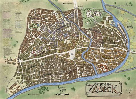 The Big Zobeck City Map Its Finally Here Kobold Press