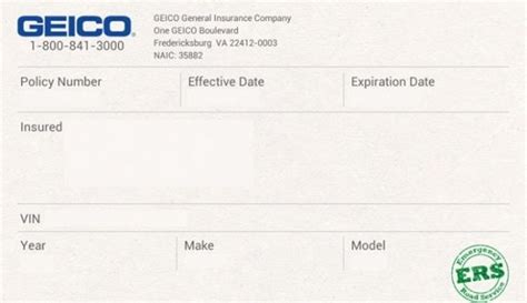 Car Insurance Card Template Download Fresh Car Insurance ...