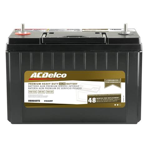 Acdelco® 31xagmt Professional™ Gold Series Premium Heavy Duty Agm