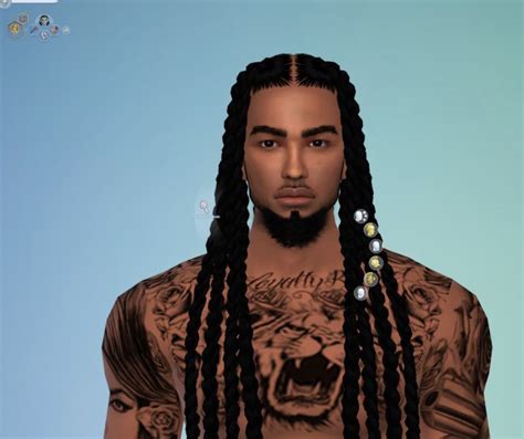 Sims 4 Freeform Dreads
