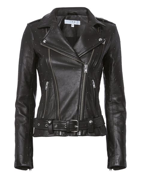 Jamie Studded Moto Jacket Jackets Jackets For Women Moto Jacket