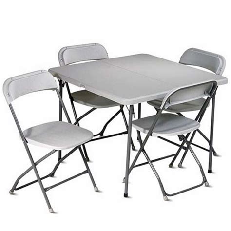 5 Piece Kid Folding Table And Chair 2 