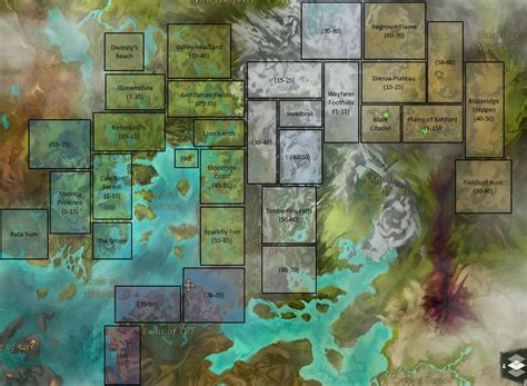 Guild Wars 2 Map Completion Maps For You