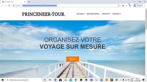 Apprendre à Développer Site Dun Agence De Voyage Complet En Html And Css