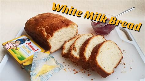 How To Make White Milk Bread Maida Breadwhite Milk Bread Recipeep17