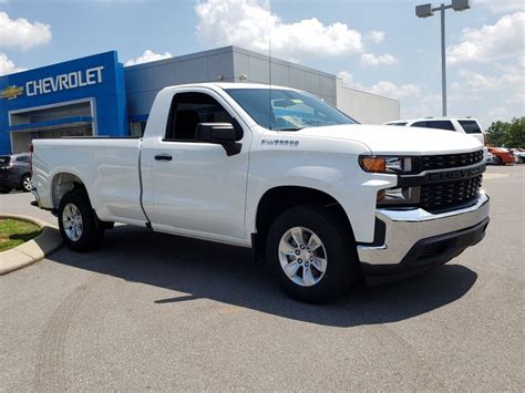 New 2019 Chevrolet Silverado 1500 Work Truck Rwd Regular Cab Pickup