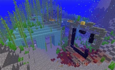 mansion ocean monument and portal seed for minecraft 1 17 1 1 16 5