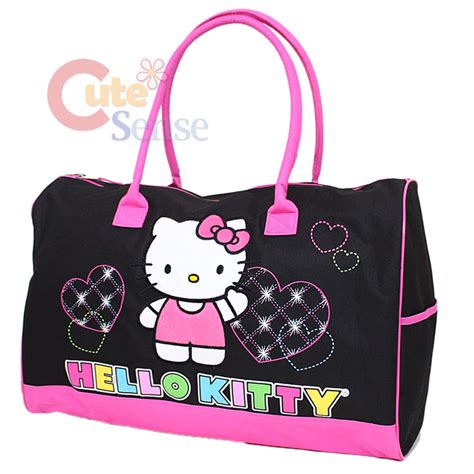 Sanrio Hello Kitty Duffle Bag Travel Gym 20 Large Ebay
