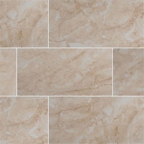 Get the look of natural stone with this beautiful odessa beige ceramic tile. MSI Cancun Beige 12 in. x 24 in. Glazed Ceramic Floor and ...