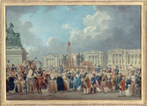 Une Exécution Capitale Place De La Révolution Paris Musées