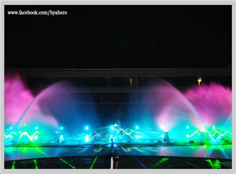 Byahero Manila Ocean Parks Musical Fountain Show