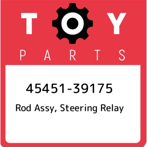 45451 39175 Toyota Rod Assy Steering Relay 4545139175 New Genuine Oem