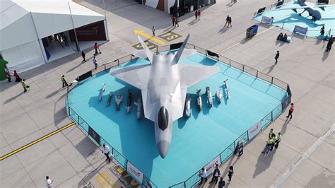 Turkey Displays Its Fifth Gen Stealth Fighter Jet At Singapore Air Show